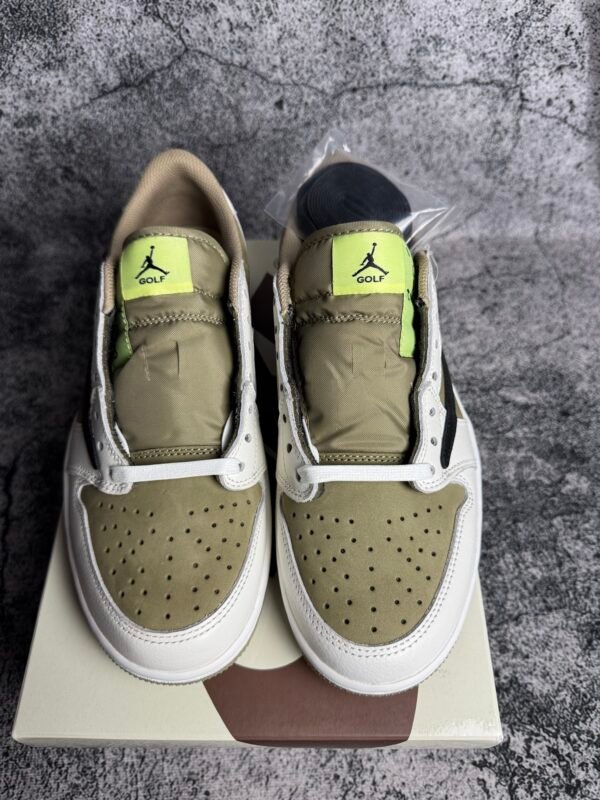 Jordan 1 Retro Low Golf Travis Scott Neutral Olive