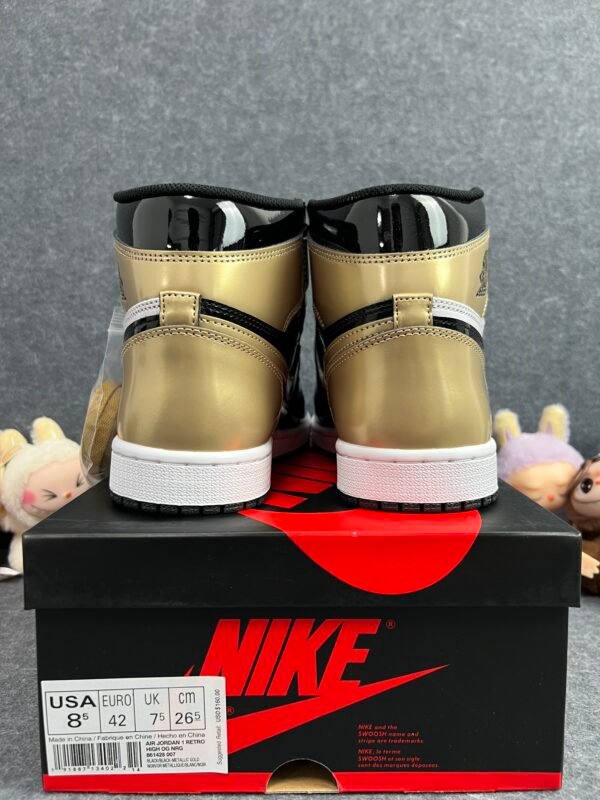 Jordan 1 Retro High NRG Patent Gold Toe