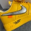Nike Air Force 1 Low Off-White ICA University Gold