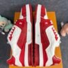 Louis Vuitton Trainer #54 Signature Red White