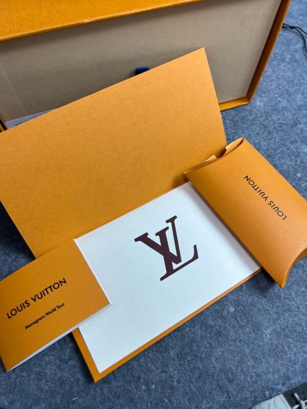 Louis Vuitton Trainer #54 Signature Red White