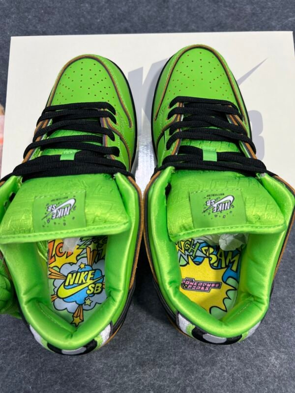 Nike SB Dunk Low The Powerpuff Girls Buttercup