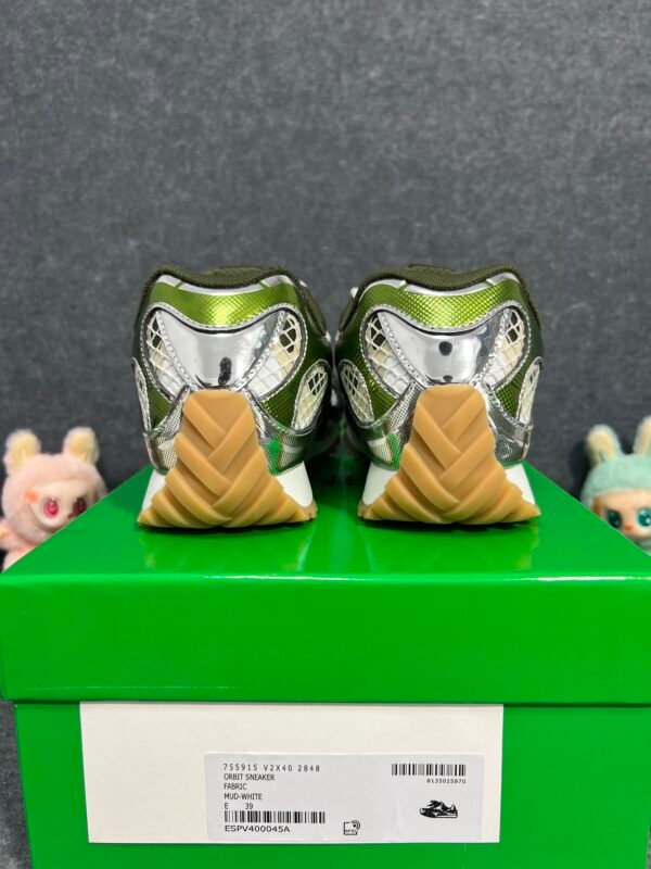 Bottega Veneta Orbit Mud White