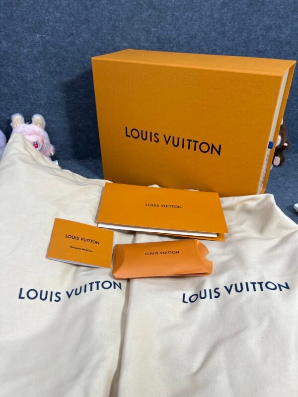 Louis Vuitton LV Trainer x Nigo Black Denim