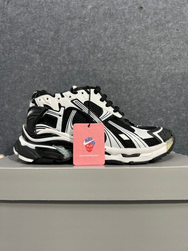 Balenciaga Runner Black White
