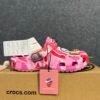 Crocs Classic Clog A Bathing Ape ABC Camo Pink