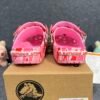 Crocs Classic Clog A Bathing Ape ABC Camo Pink