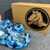 Crocs Classic Clog A Bathing Ape ABC Camo Blue