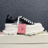 Alexander McQueen Tread Slick Low Lace Up Black White FW21