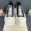 Alexander McQueen Tread Slick Low Lace Up Black White FW21