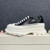 Alexander McQueen Tread Slick Low Lace Up Black White FW21