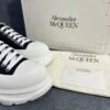 Alexander McQueen Tread Slick Low Lace Up Black White FW21