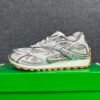 Bottega Veneta Orbit Silver White