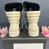 Rick Owens Geobasket High Black Milk