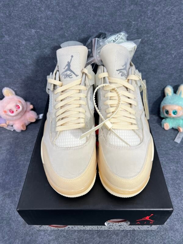 Jordan 4 Retro Off-White Sail