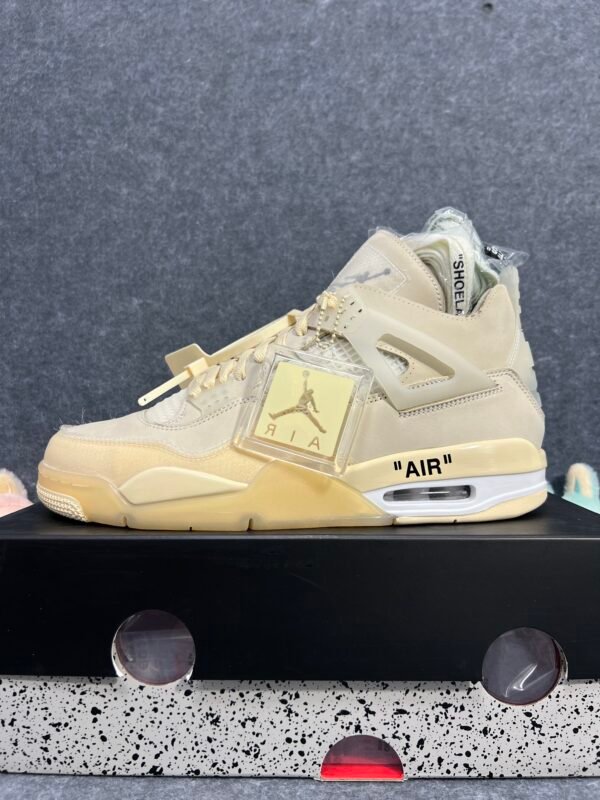 Jordan 4 Retro Off-White Sail