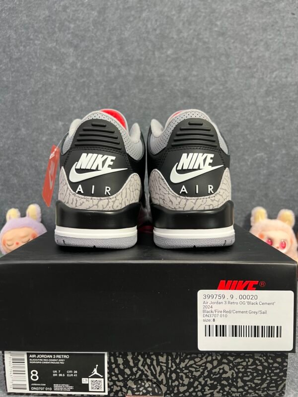 Jordan 3 Retro OG Black Cement (2024)