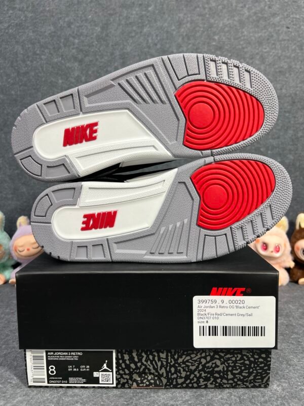 Jordan 3 Retro OG Black Cement (2024)