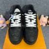 Louis Vuitton Trainer Black Embossed Monogram