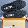 Louis Vuitton Trainer Black Embossed Monogram