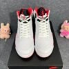 Jordan 5 Retro Fire Red Black Tongue