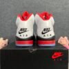 Jordan 5 Retro Fire Red Black Tongue
