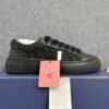 Dior B33 Sneaker Black Smooth Calfskin Oblique Raised Embroidery