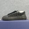Dior B33 Sneaker Black Smooth Calfskin Oblique Raised Embroidery