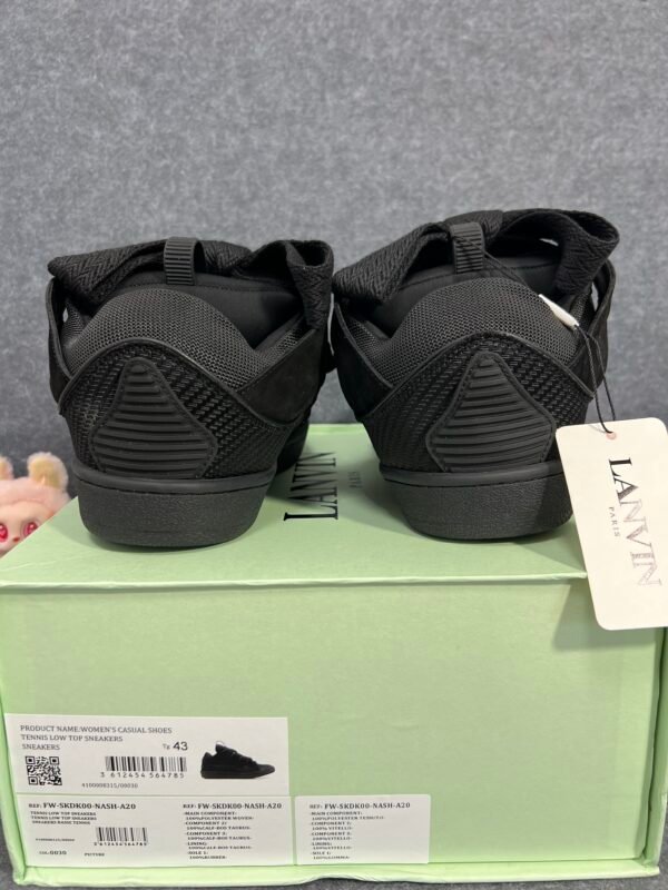 Lanvin Curb Sneaker Black