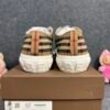 Burberry Low Top House Check Sneaker Taupe Brown