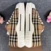 Burberry Low Top House Check Sneaker Taupe Brown