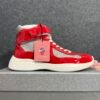 Prada America’s Cup Red Silver High-top