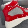 Prada America’s Cup Red Silver High-top