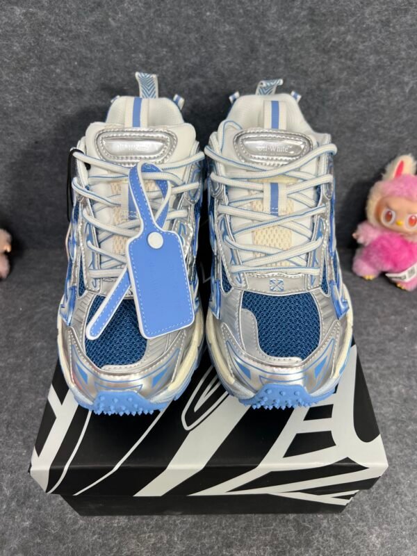 OFF-WHITE Be Right Back Silver Blue