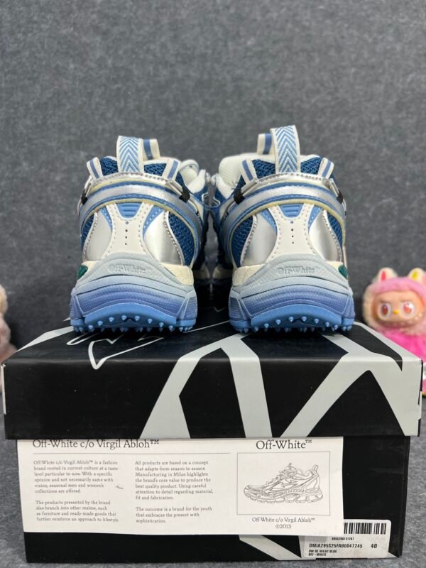 OFF-WHITE Be Right Back Silver Blue