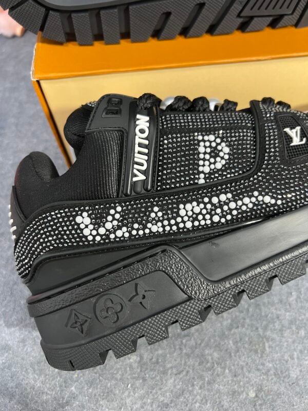 Louis Vuitton LV Trainer Maxi Black Swarovksi Crystals