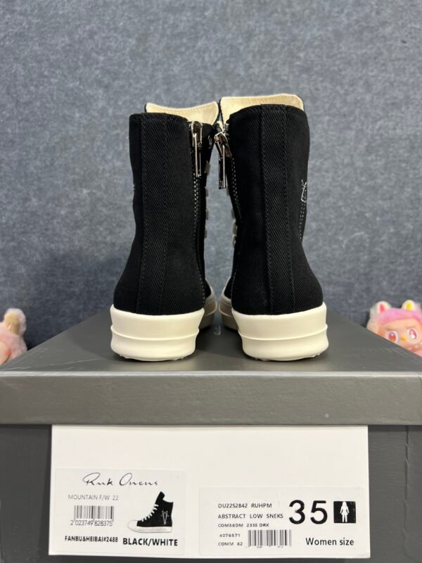 Rick Owens DRKSHDW Luxor High Pentagram Black