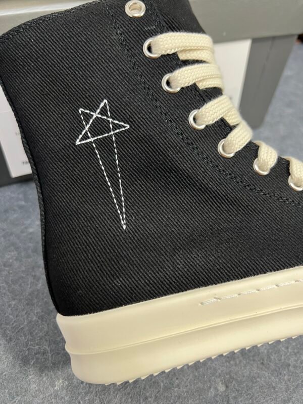 Rick Owens DRKSHDW Luxor High Pentagram Black