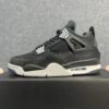 Jordan 4 Retro Black Canvas