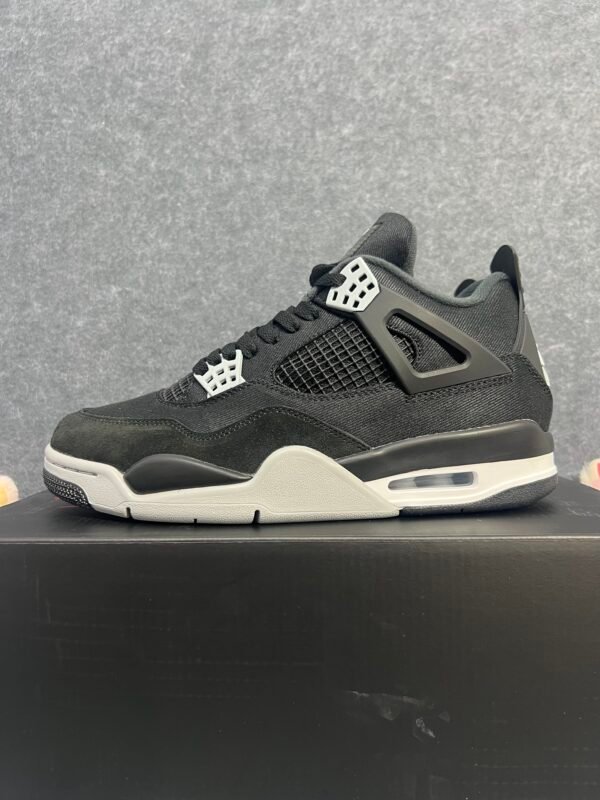 Jordan 4 Retro Black Canvas