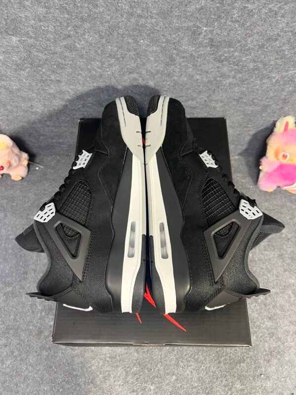 Jordan 4 Retro Black Canvas