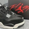 Jordan 4 Retro Black Canvas