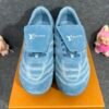 Louis Vuitton Blue White Louis Vuitton LV Footprint Soccer Blue/White