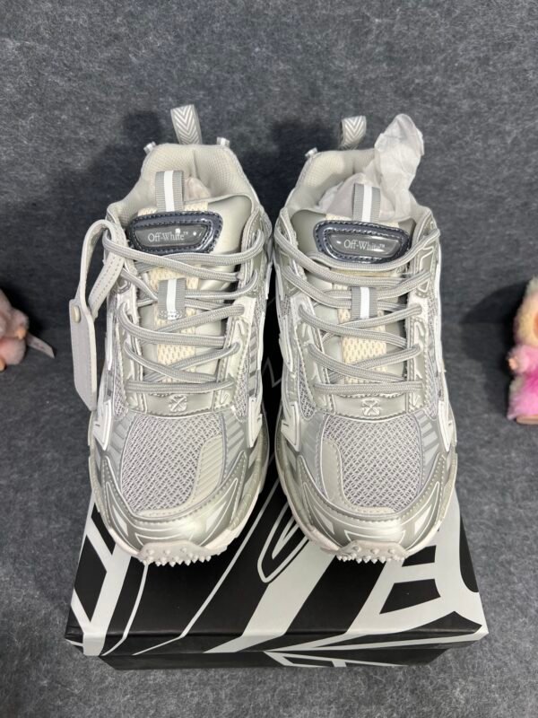 OFF-WHITE Be Right Back Gray Silver