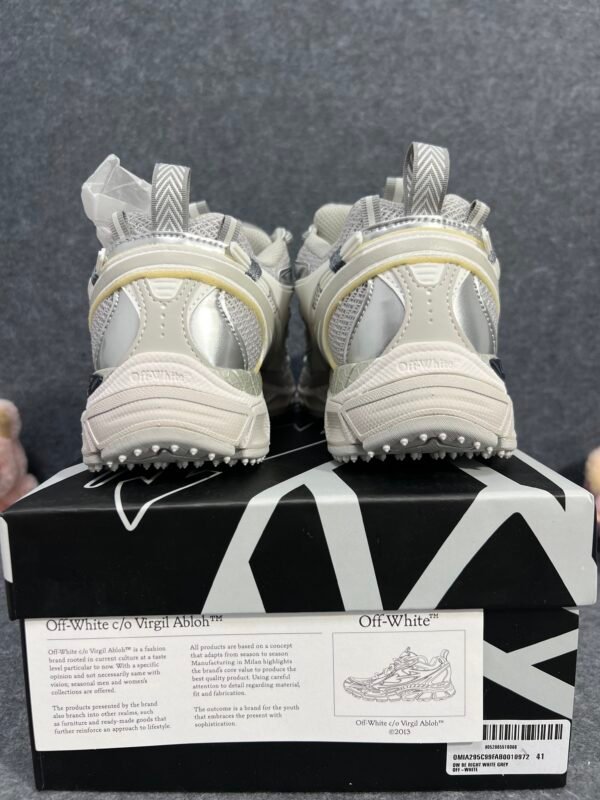 OFF-WHITE Be Right Back Gray Silver