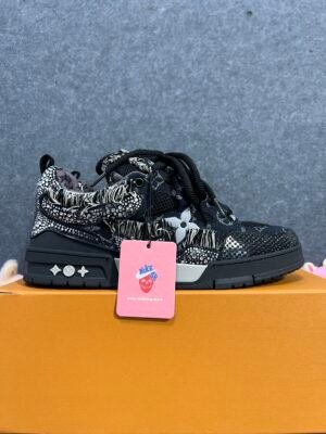 Louis Vuitton Skate Trainer Black Swarovski Monogran