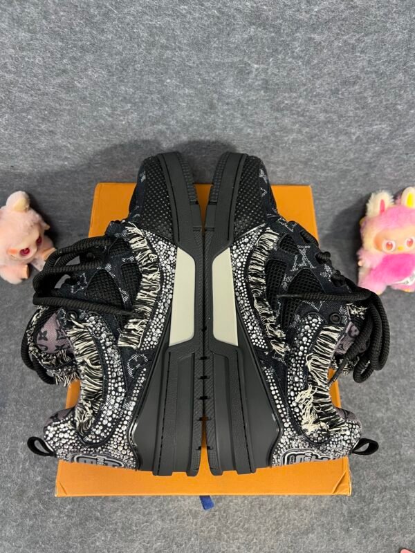 Louis Vuitton Skate Trainer Black Swarovski Monogran