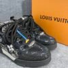 Louis Vuitton Skate Trainer Black Swarovski Monogran