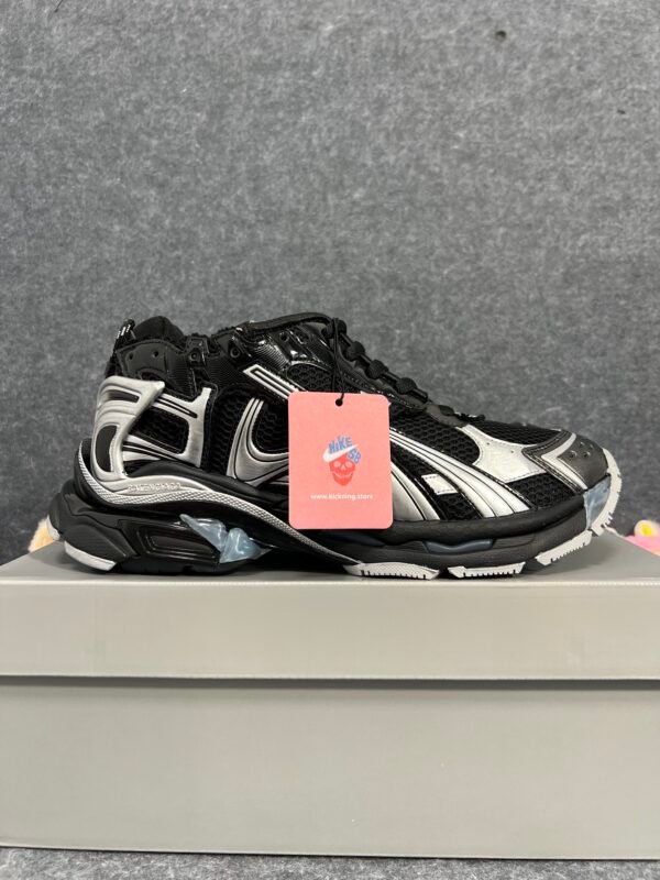 Balenciaga Runner Black Silver