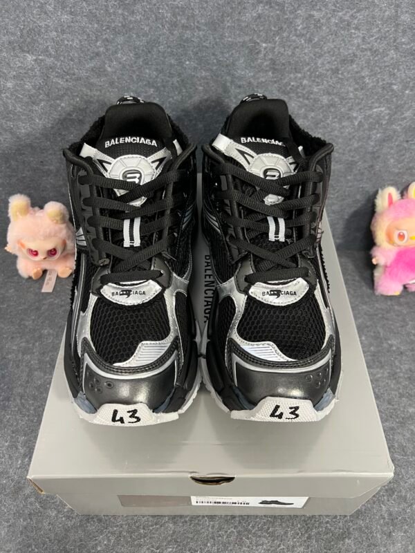 Balenciaga Runner Black Silver